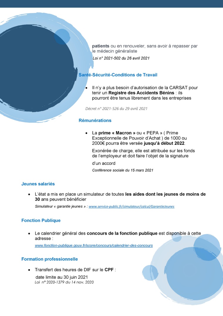 HARO n°4, le bulletin juridique de la CFTC27