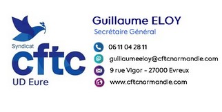 Manifestation du 7 mars : la CFTC sera à Evreux