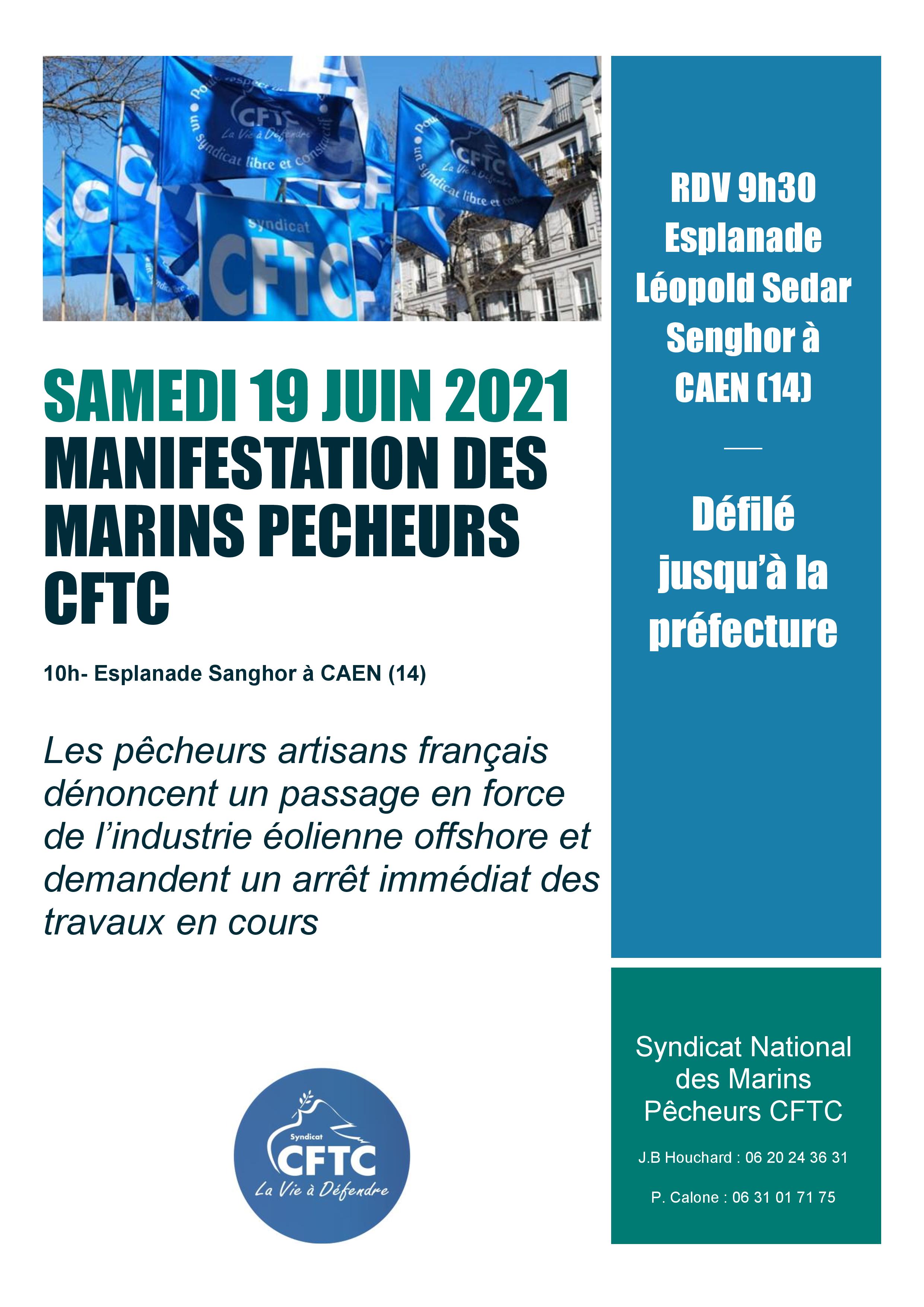 Venez soutenir les Marins Pêcheurs CFTC !