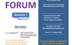 Invitation au forum du 26 octobre